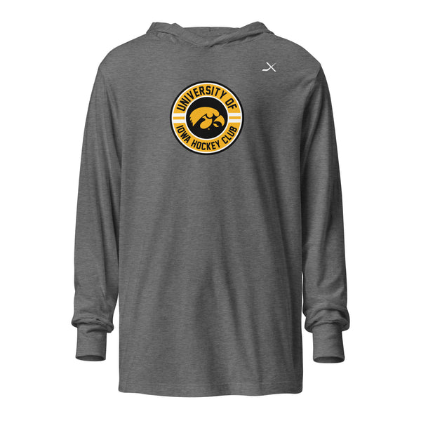 IOWA HOCKEY CLUB Hooded long-sleeve tee