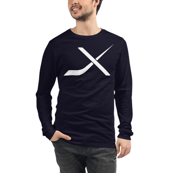 X JERSEYS "X" SUPER SOFT COTTON LONG SLEEVE SHIRT