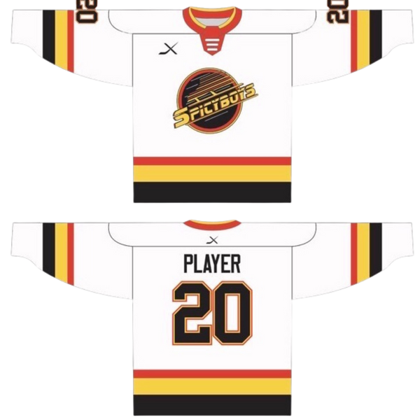 3L SPICY BOYS GAME JERSEY - WHITE