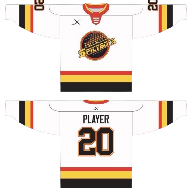 3L SPICY BOYS GAME JERSEY - WHITE