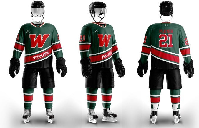 THE WOODLANDS GAME JERSEY - GREEN