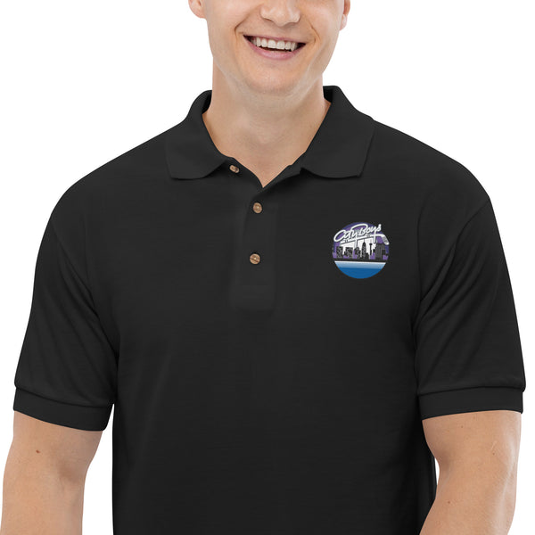CITY BOYS Embroidered Polo Shirt