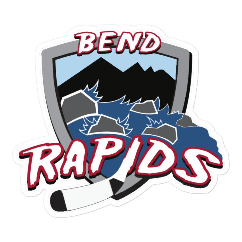 BEND RAPIDS Bubble-free stickers