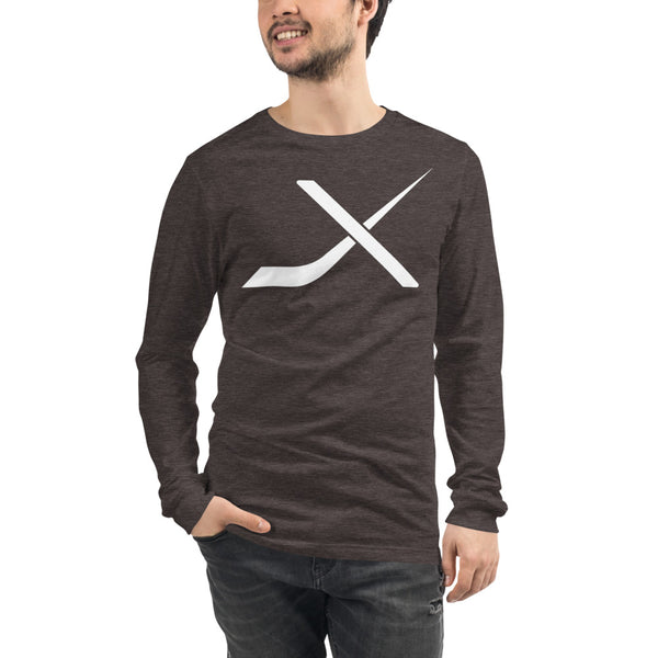 X JERSEYS "X" SUPER SOFT COTTON LONG SLEEVE SHIRT